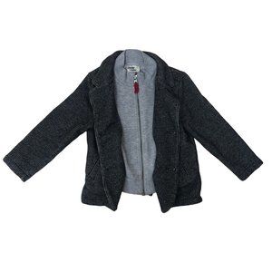 Genuine Kids Oshkosh Boys Blazer Jacket 4T Duo Layers Pockets Fall School NOTE